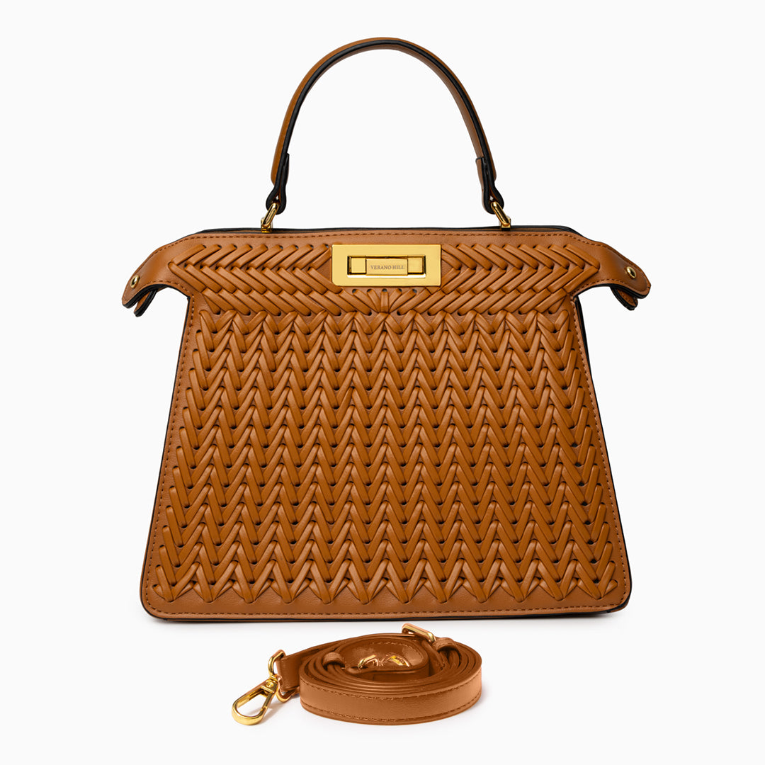 Dionne Woven Handbag