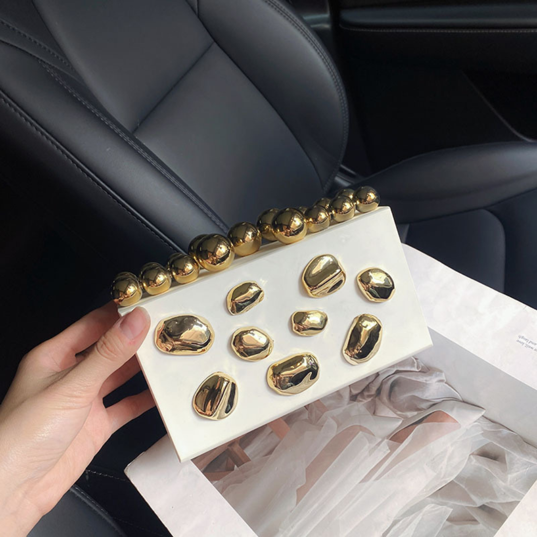 Verdant Orbit Clutch Bag