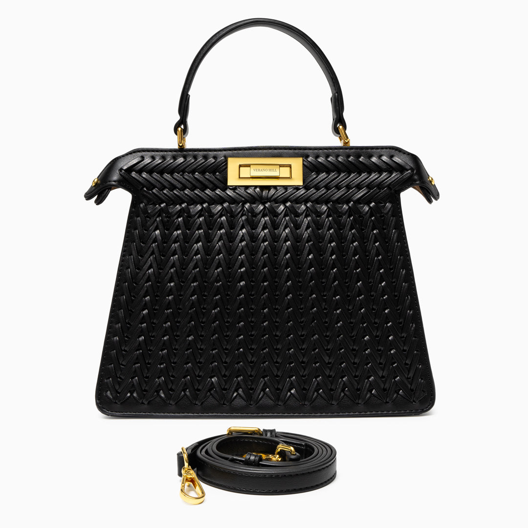 Dionne Woven Handbag