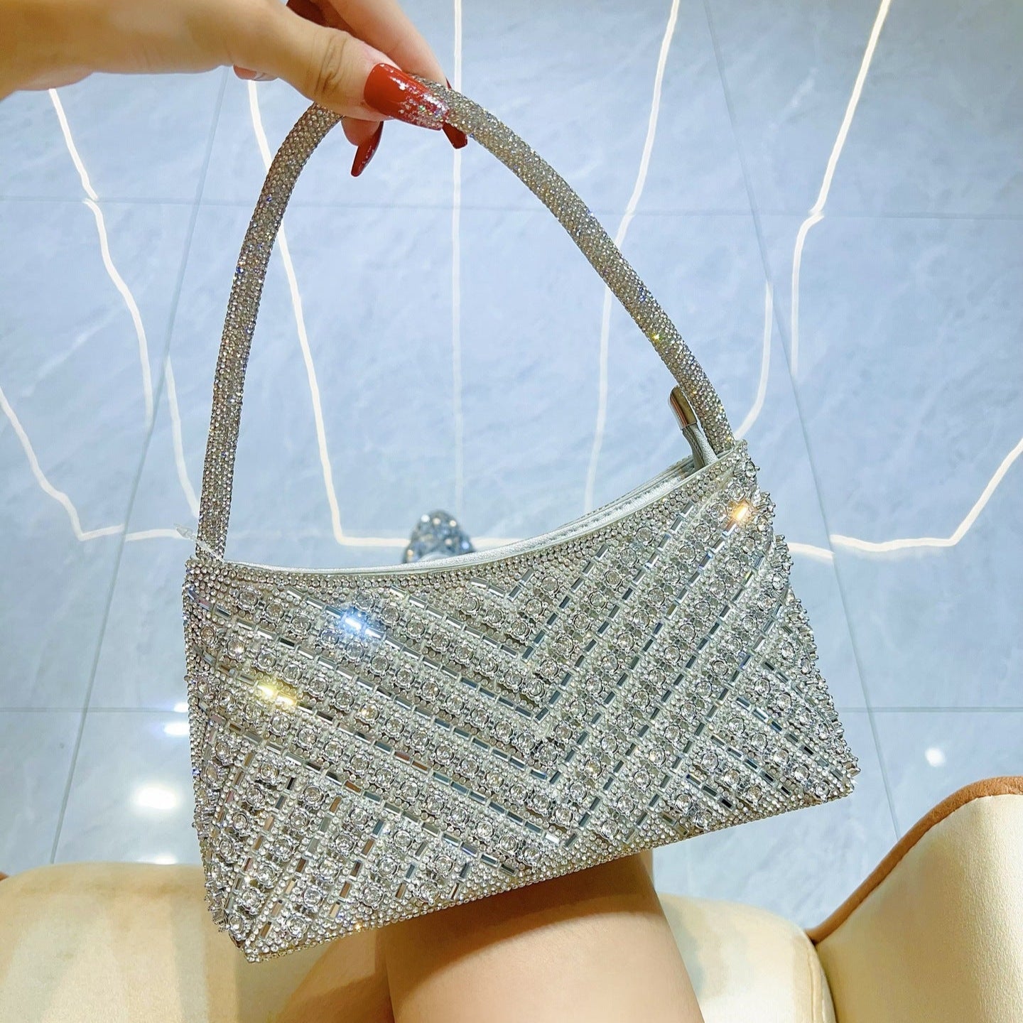 Lyra Crystal Mini Shoulder Bag