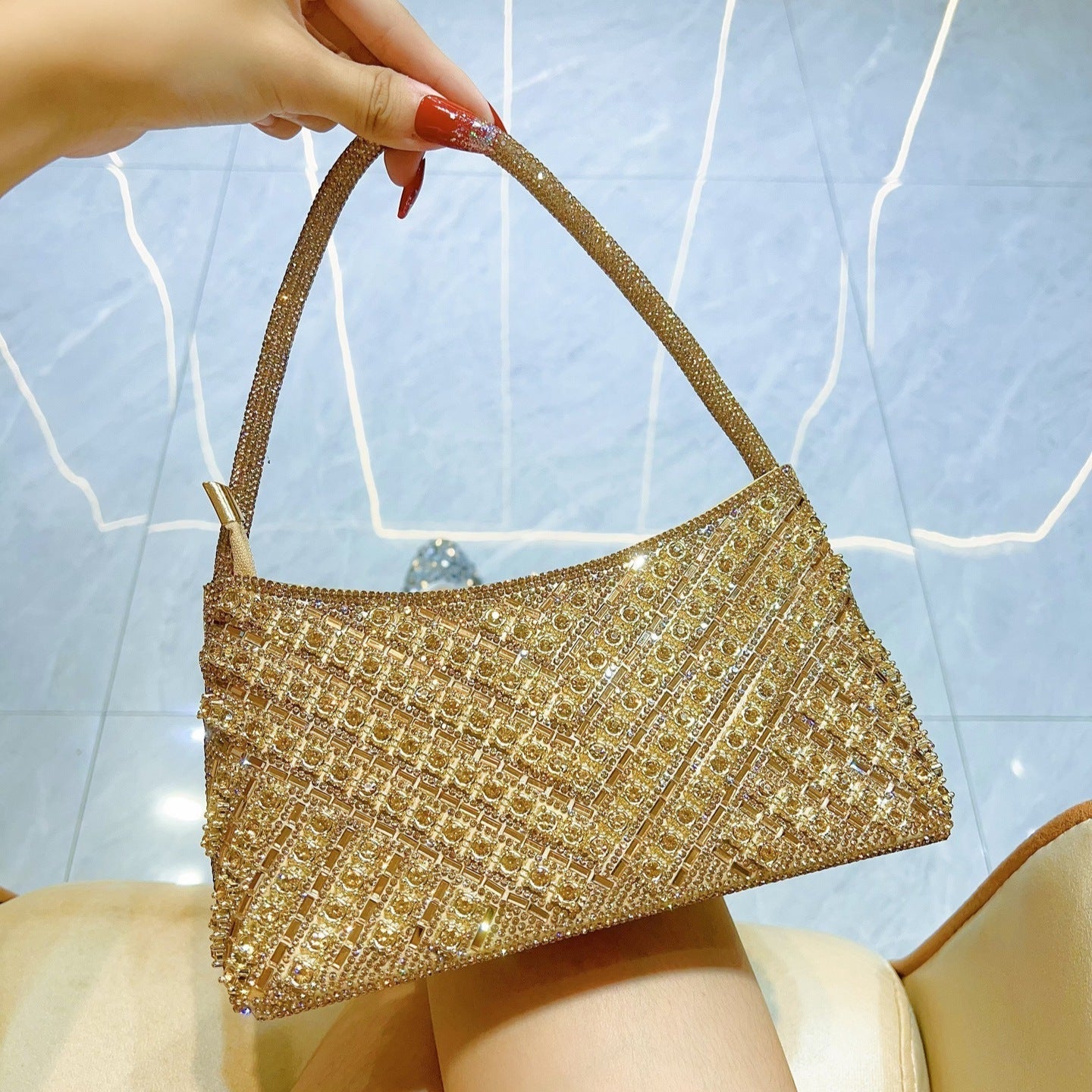 Lyra Crystal Mini Shoulder Bag