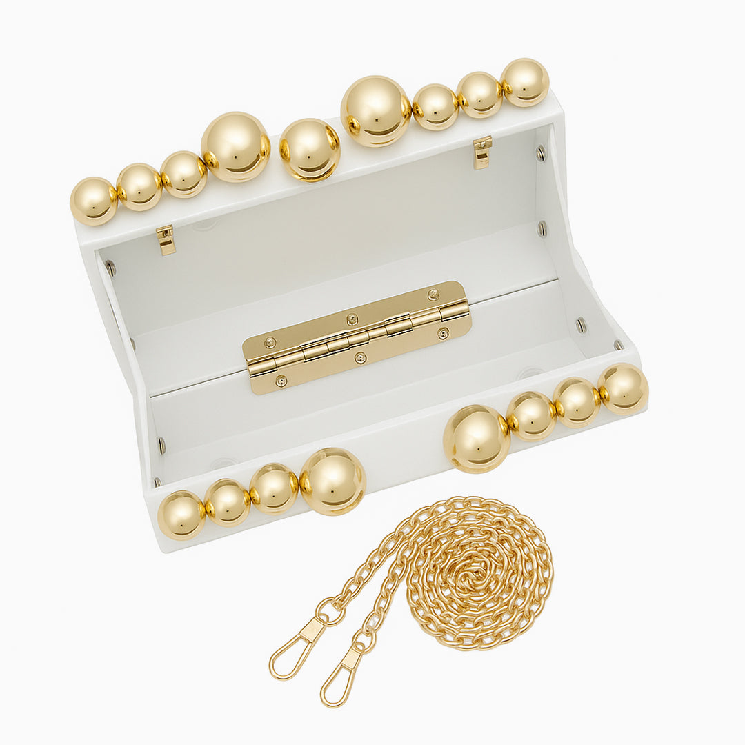 Verdant Orbit Clutch Bag