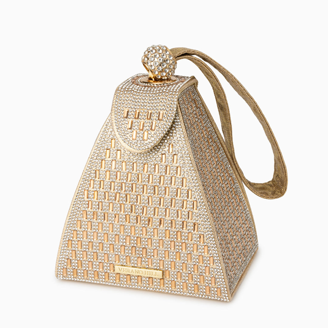 Crystal Pyramid Handbag